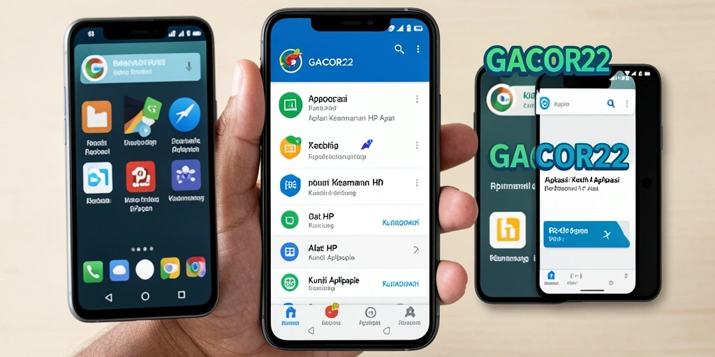Tampilan antarmuka GACOR22 dengan fitur kunci aplikasi yang mudah digunakan.