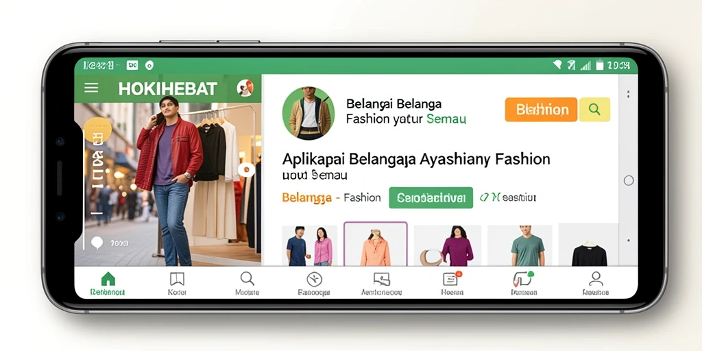 Tampilan antarmuka HOKIHEBAT yang menarik dan modern.
