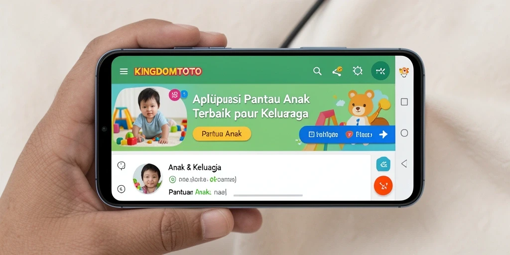 Antarmuka KINGDOMTOTO yang intuitif untuk memantau anak.