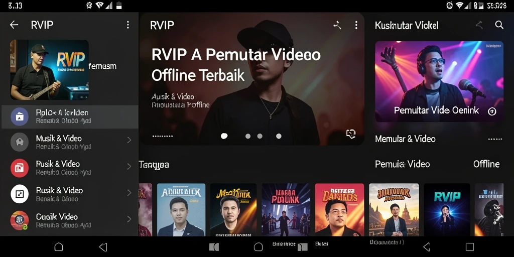 Antarmuka pengguna RVIP yang intuitif dan mudah digunakan.