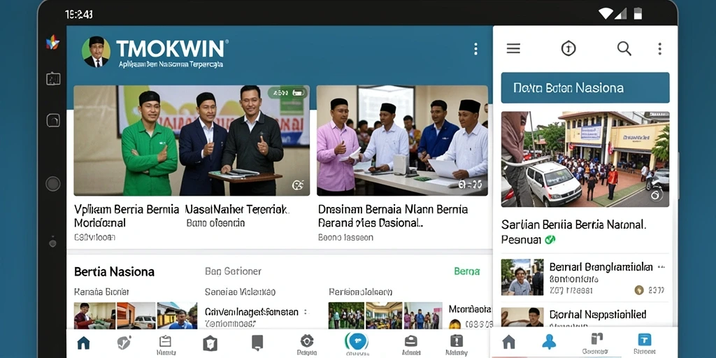 Tampilan antarmuka TMOKWIN yang modern dan informatif.